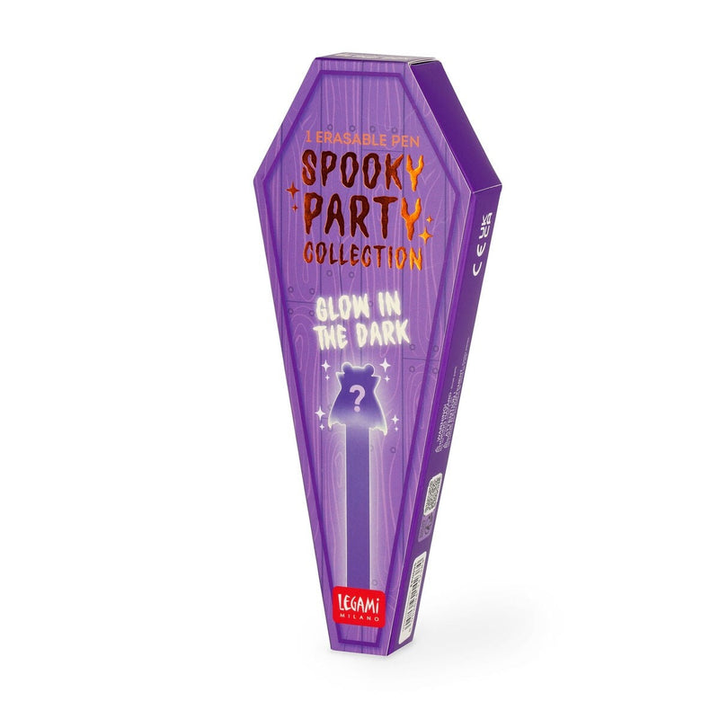 Legami Spooky Party – Glow in the Dark Radierbarer Kugelschreiber (Blind Box)
