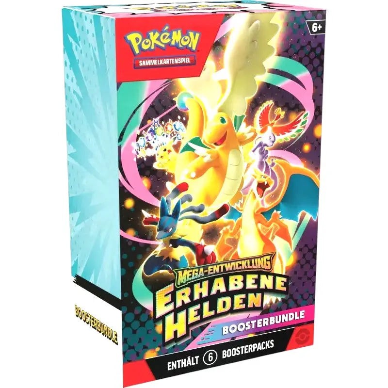 Pokémon Sammelkartenspiel: Mega-Entwicklung Erhabene Helden Boosterbundle