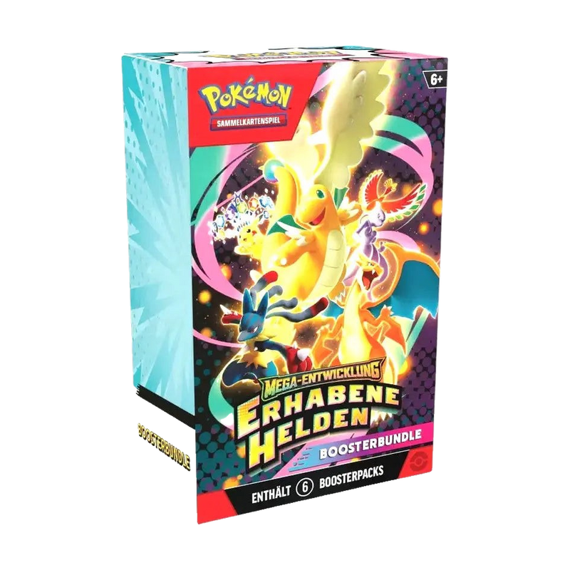 Pokémon Sammelkartenspiel: Mega-Entwicklung Erhabene Helden Boosterbundle