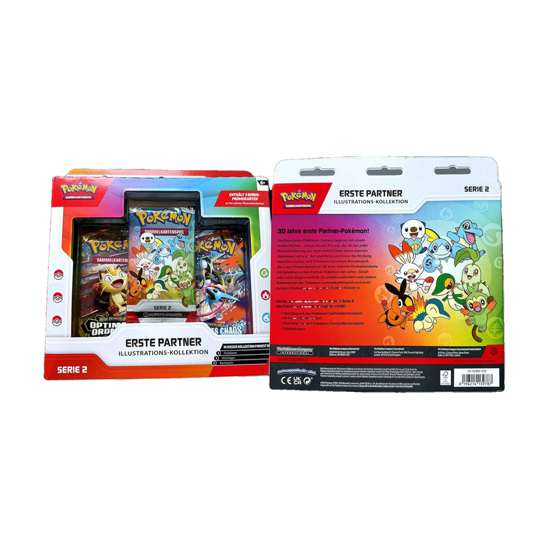 Pokémon Erste-Partner Illustrations-Kollektion Serie 2 Deutsch